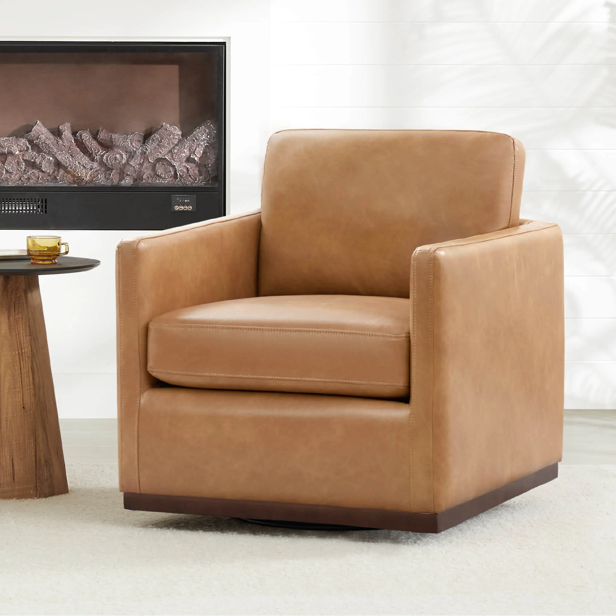 Henry Modern Swivel Accent Chair