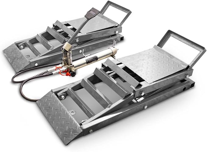 🎉Factory Promotion Capacity Hydraulic Underbody Access Car Lift with Ramp