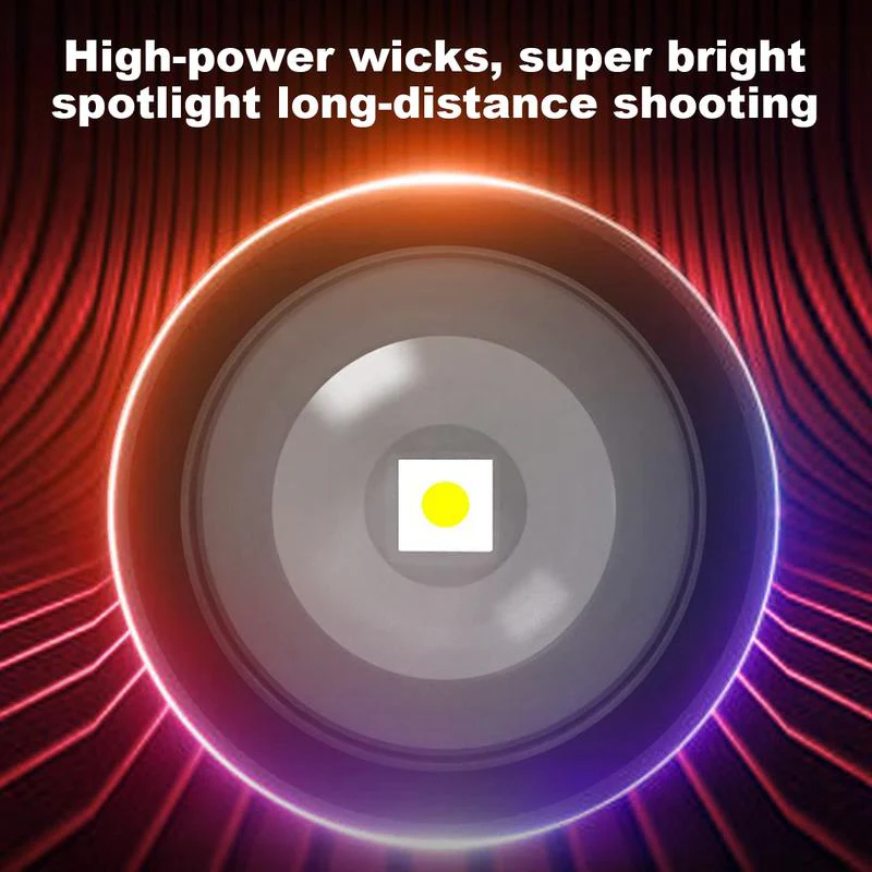 UltraBright Tactical Rechargeable Flashlight