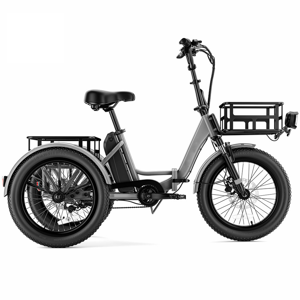 🚴Electric Folding Trike💥With a range of 35 to 70 miles