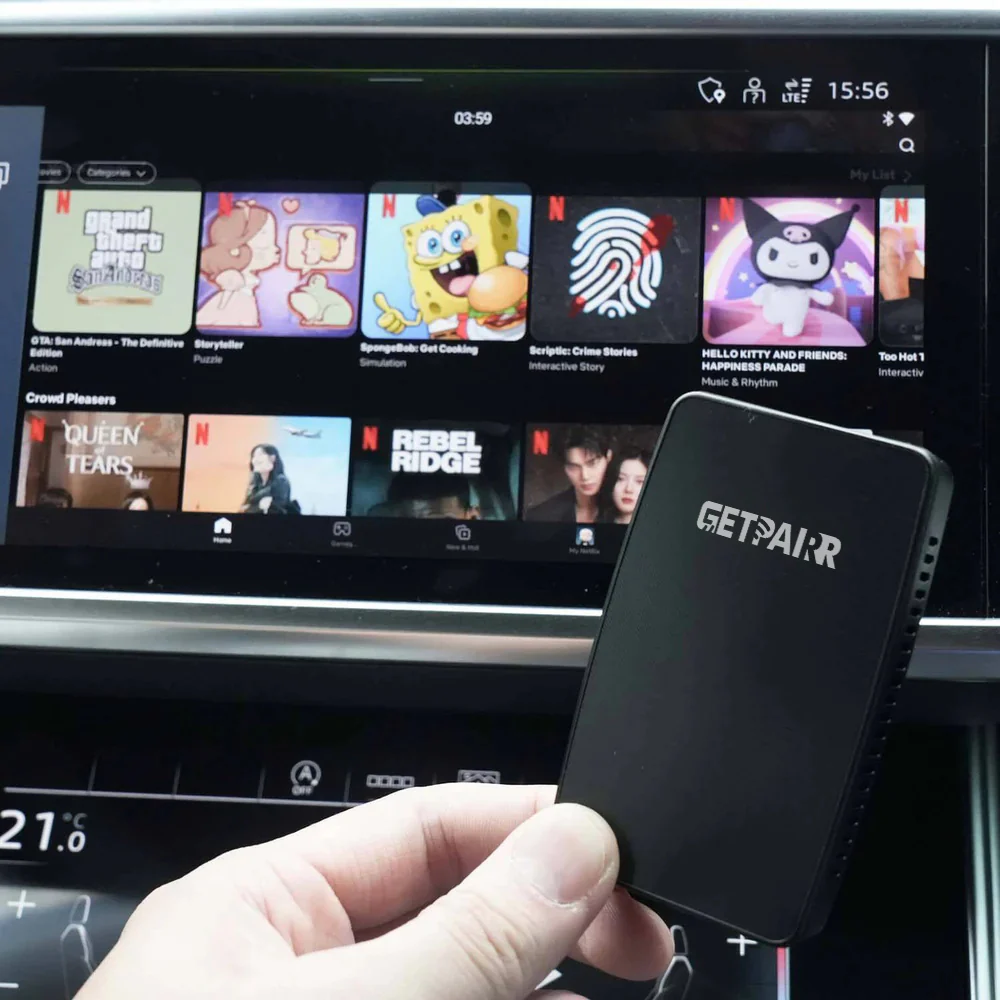 (🎁Limited time promotion Clearance 53% Off Sale)2025 NEW Upgrade Pairr Max Pro-Netflix YouTube lPTV Wireless CarPlay/ Android Auto Car Box