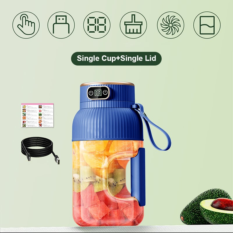 🔥LAST DAY 49% OFF 🎁Multifunctional Portable Juicer Cup With Digital Display