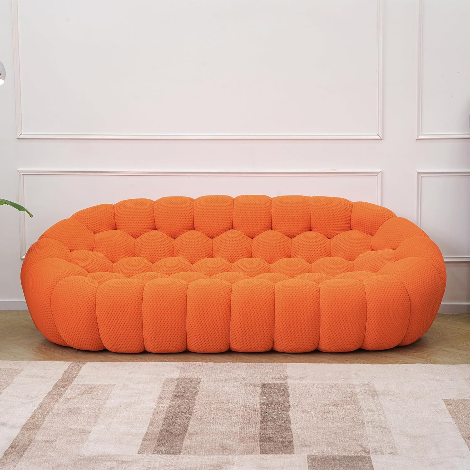 💥Limited time offer💖🎉Modern 3D Honeycomb Bubble Sofa - Comfy Loveseat Couch