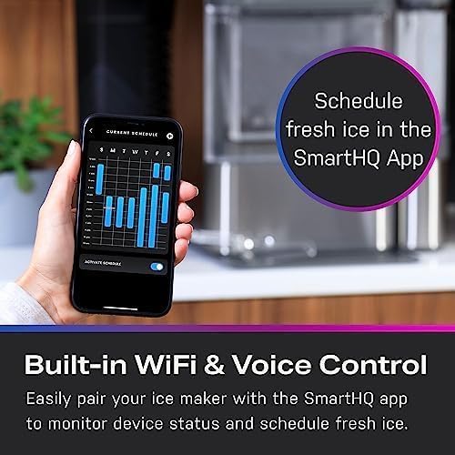 Ice Machine with WiFi & Smart Connected, Stainless Steel