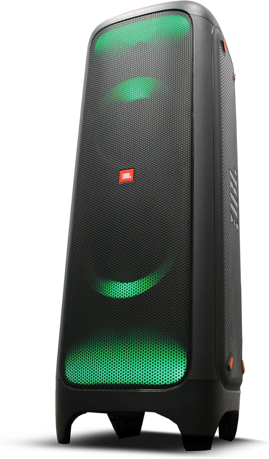 High Power 1100W Bluetooth Speake Wireless Two Microphone System + AUX Cable + Microfiber Cloth Karaoke Kit