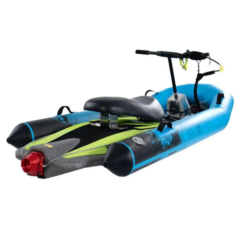 Electric inflatable boat