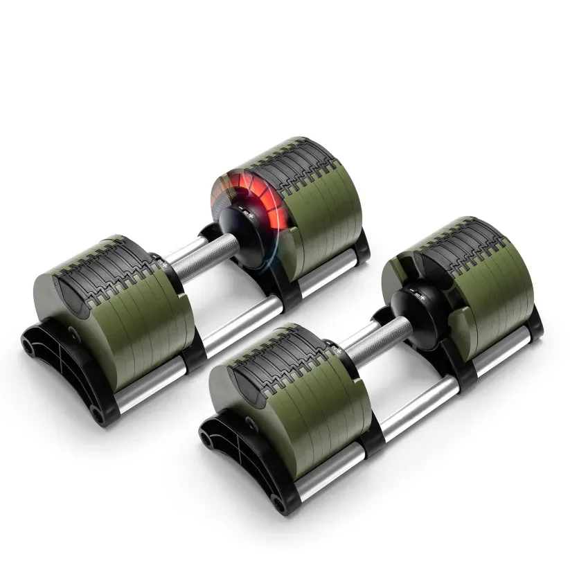 Smart Weight Adjustable Dumbbells (5 to 80 lbs)