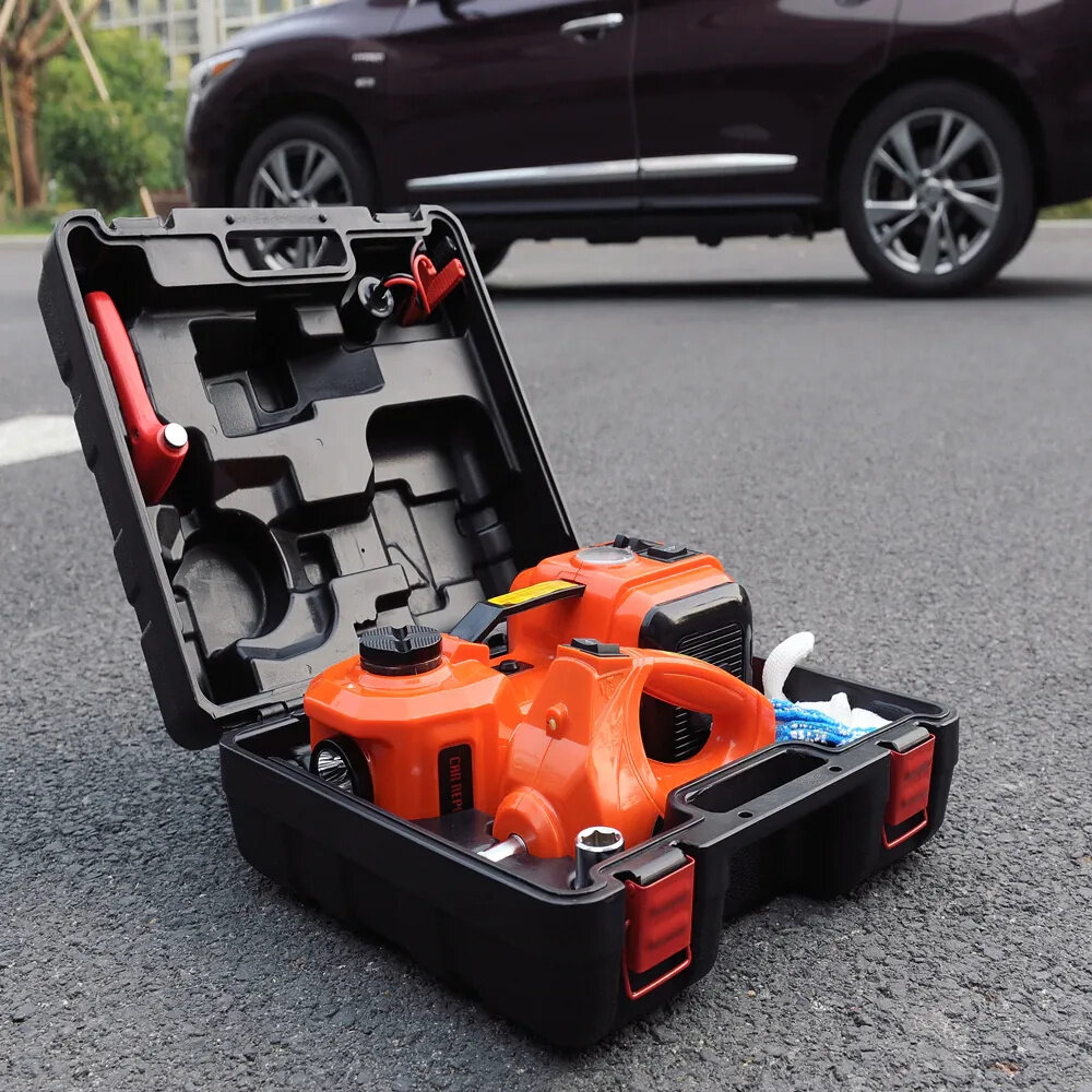 🔥3-in-1 Electric Hydraulic Car Jack💥BUY ONE GET ONE FREE💥
