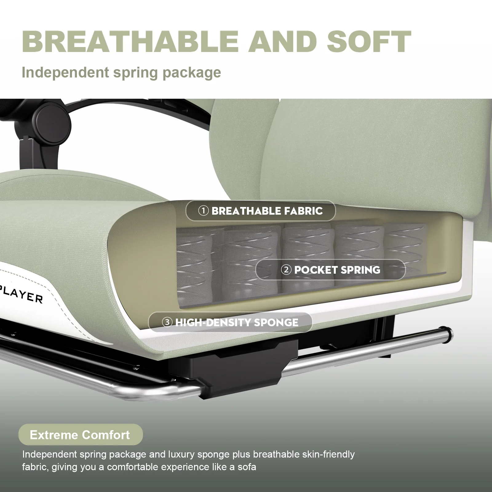 Footrest Series GT905 F