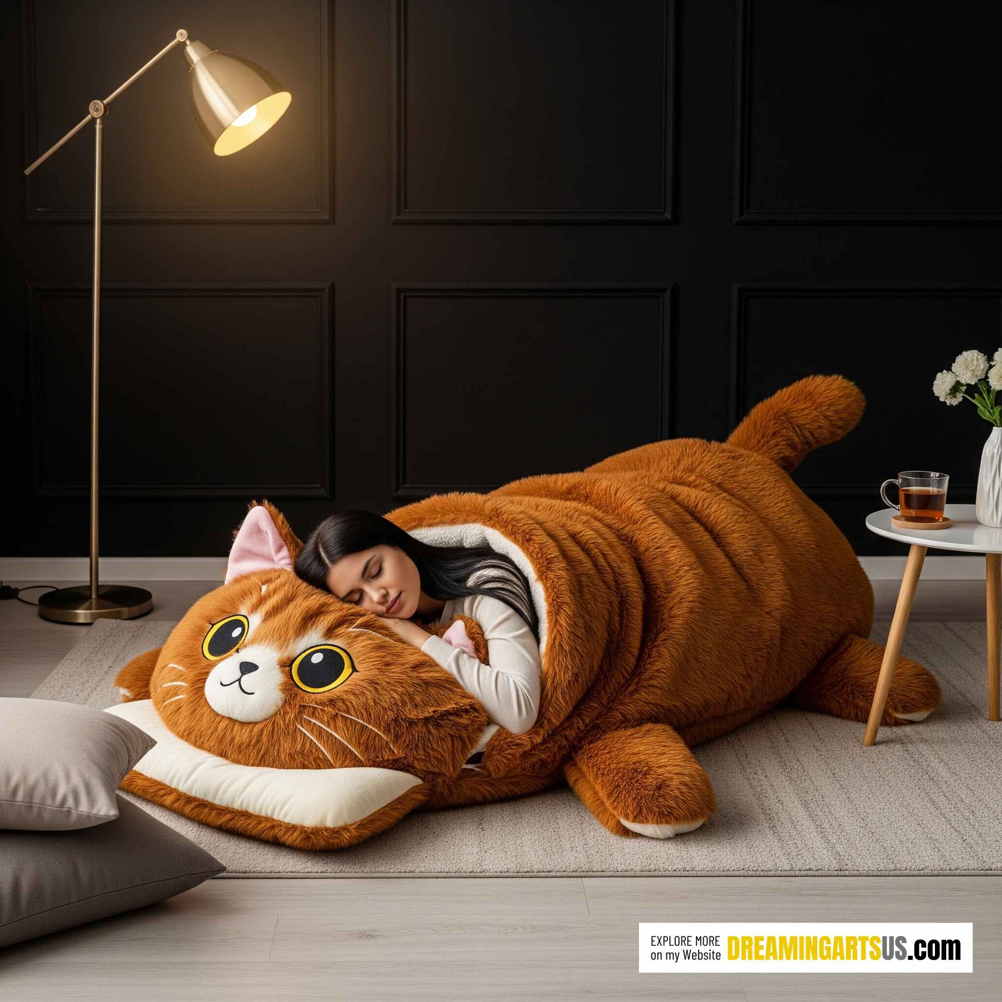 2025 Latest Fluffy Cat Sleeping Bags | Cozy, Cute & Purr-fectly Designed