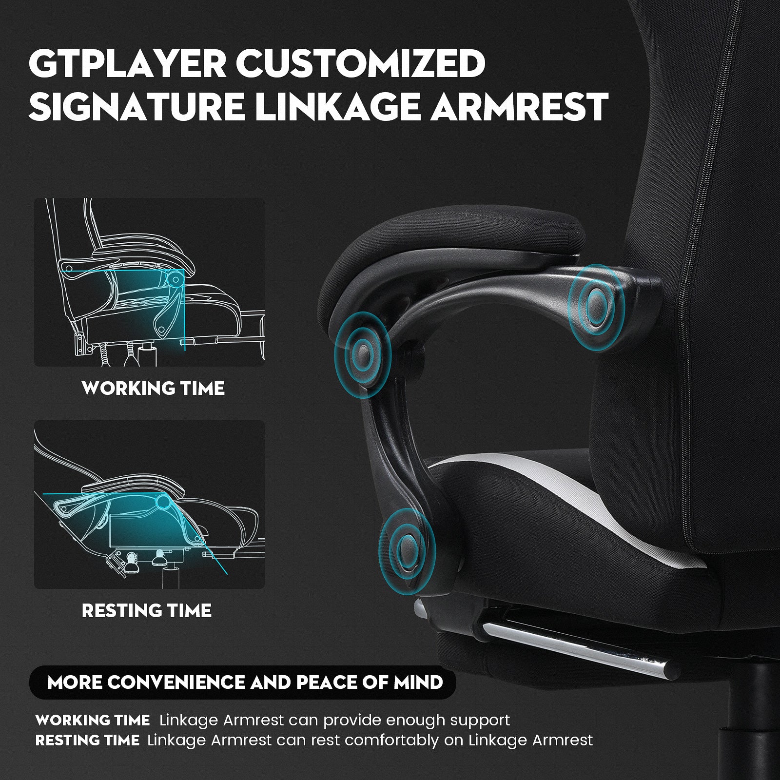 Footrest Series GT905 F