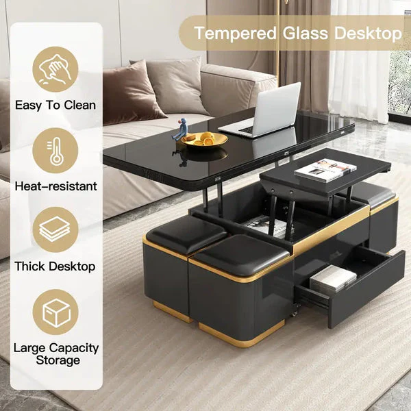 Multifunctional coffee table