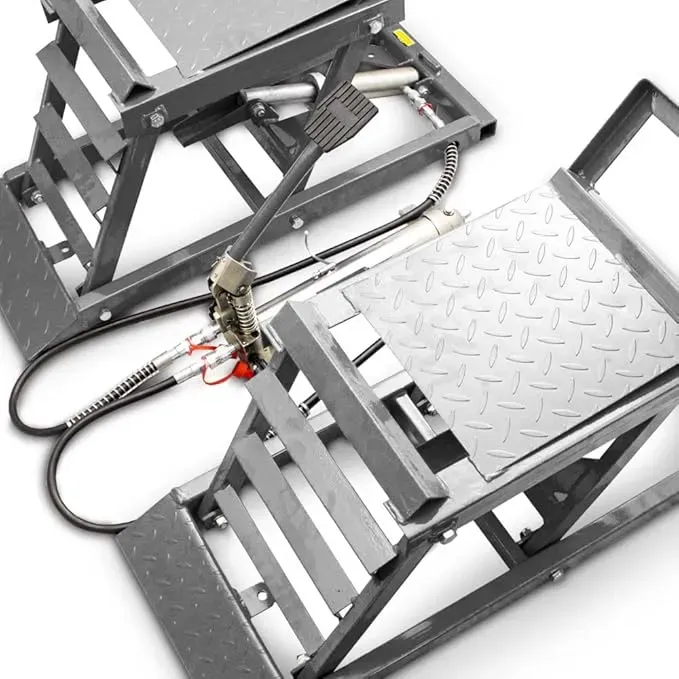 Capacity Hydraulic Underbody Access Car Lift with Ramp