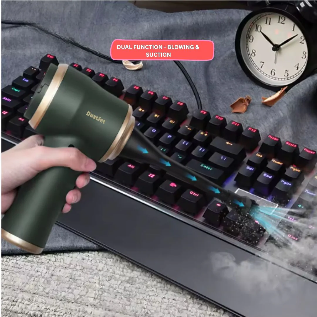 DustJet™ Turbo Mini Vacuum