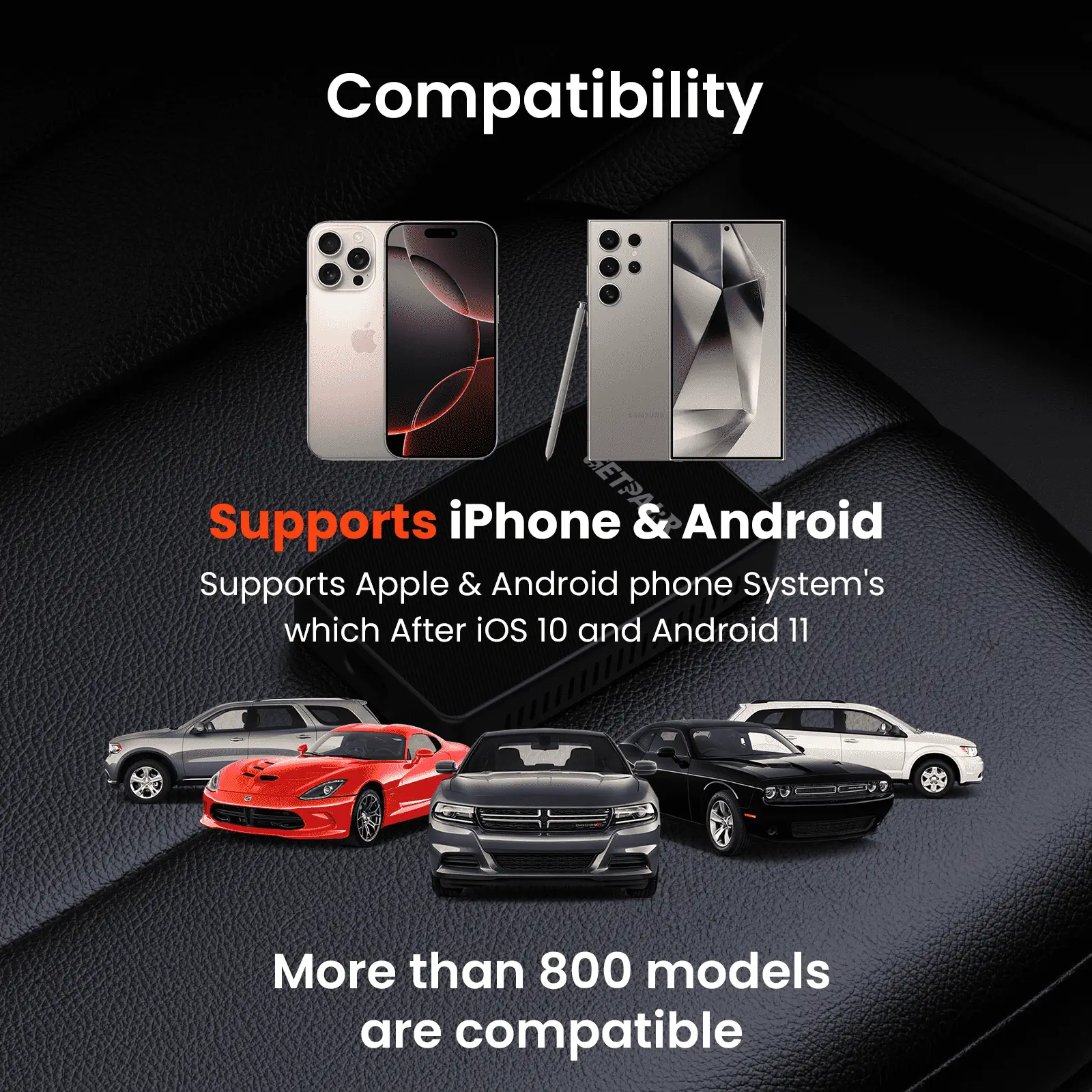 2025 NEW Upgrade Pairr Max Pro-Netflix /YouTube/ IPTV/TikTok Wireless CarPlay/ Android Auto Car Box